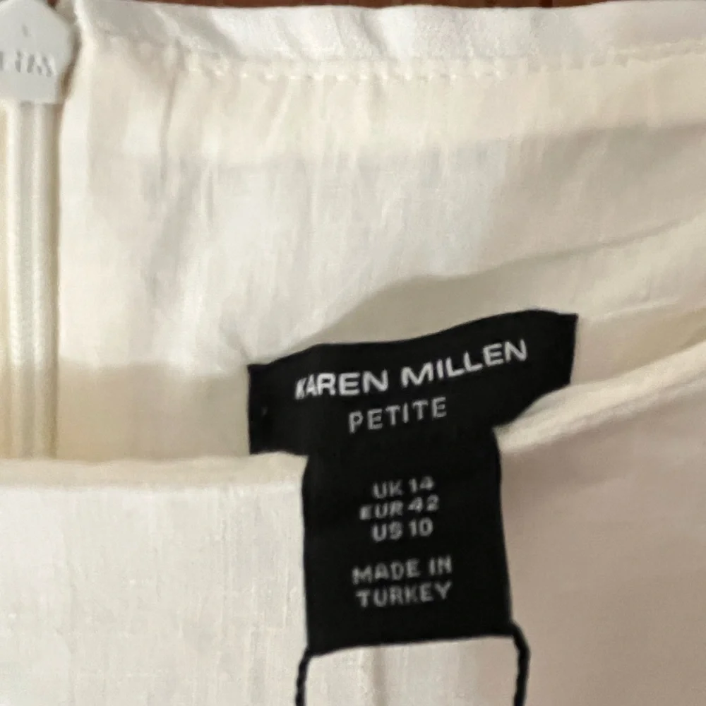 Karen Millen Ivory Linen Dress - Picture 5 of 7